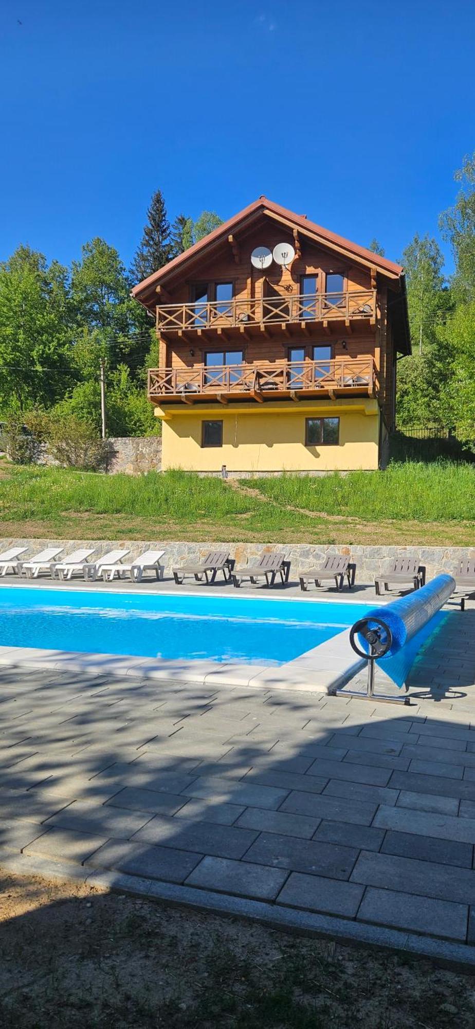 Barvy Karpat Villa Slavskoje Eksteriør bilde